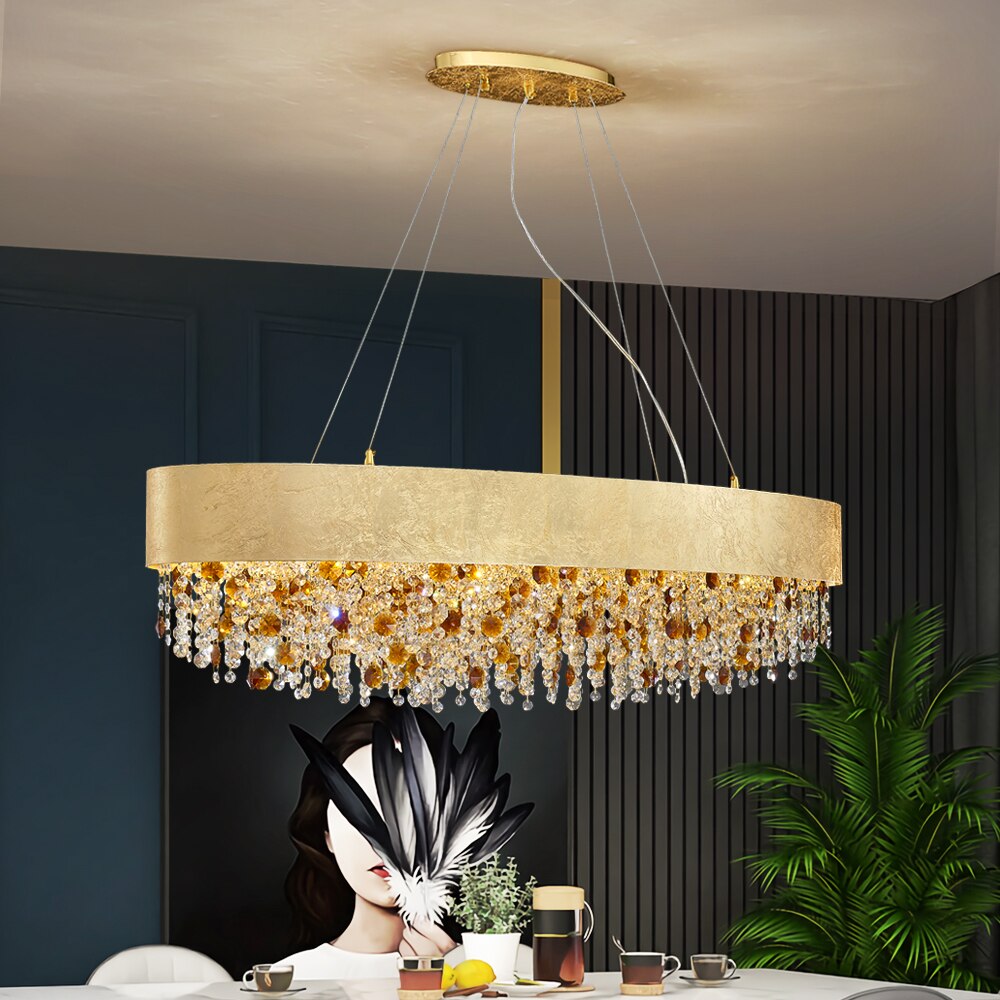 Elegant deals gold chandelier