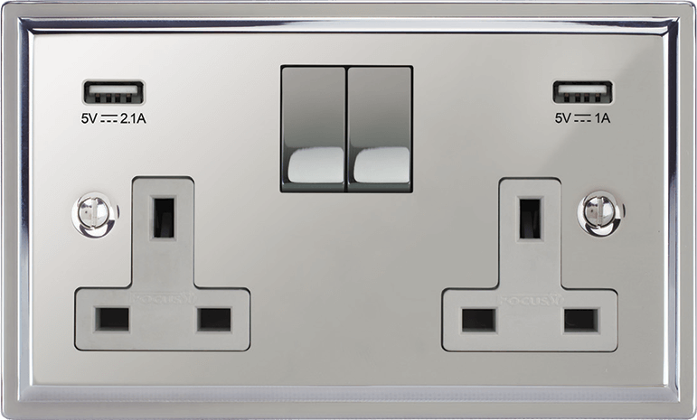 Sheraton Double Socket + USB