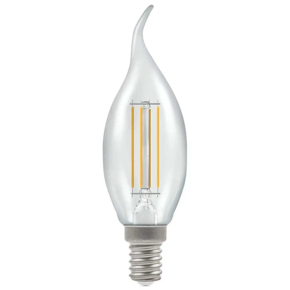 E14 LED Bent-Tip Dimmable 5W Bulb (Warm White 2700K)