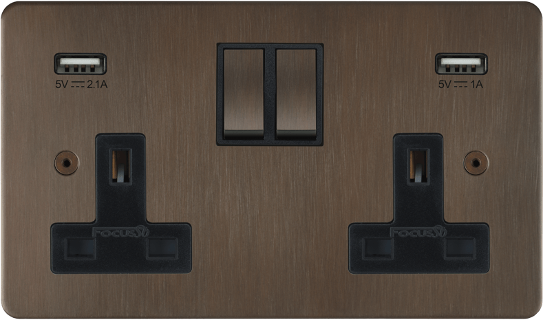 Ambassador Classic Double Socket + USB