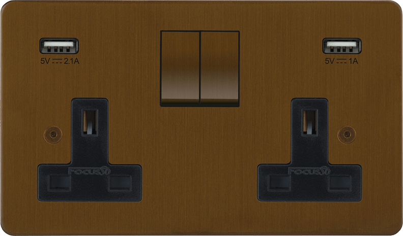 Horizon Classic Double Socket + USB