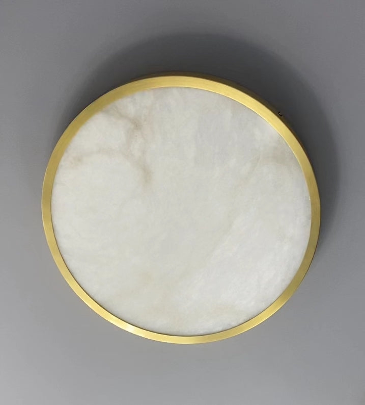 Morenita Marble Circular Ceiling Light