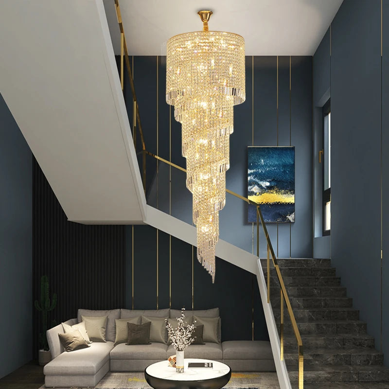 Basiglio Spiral Staircase Chandelier