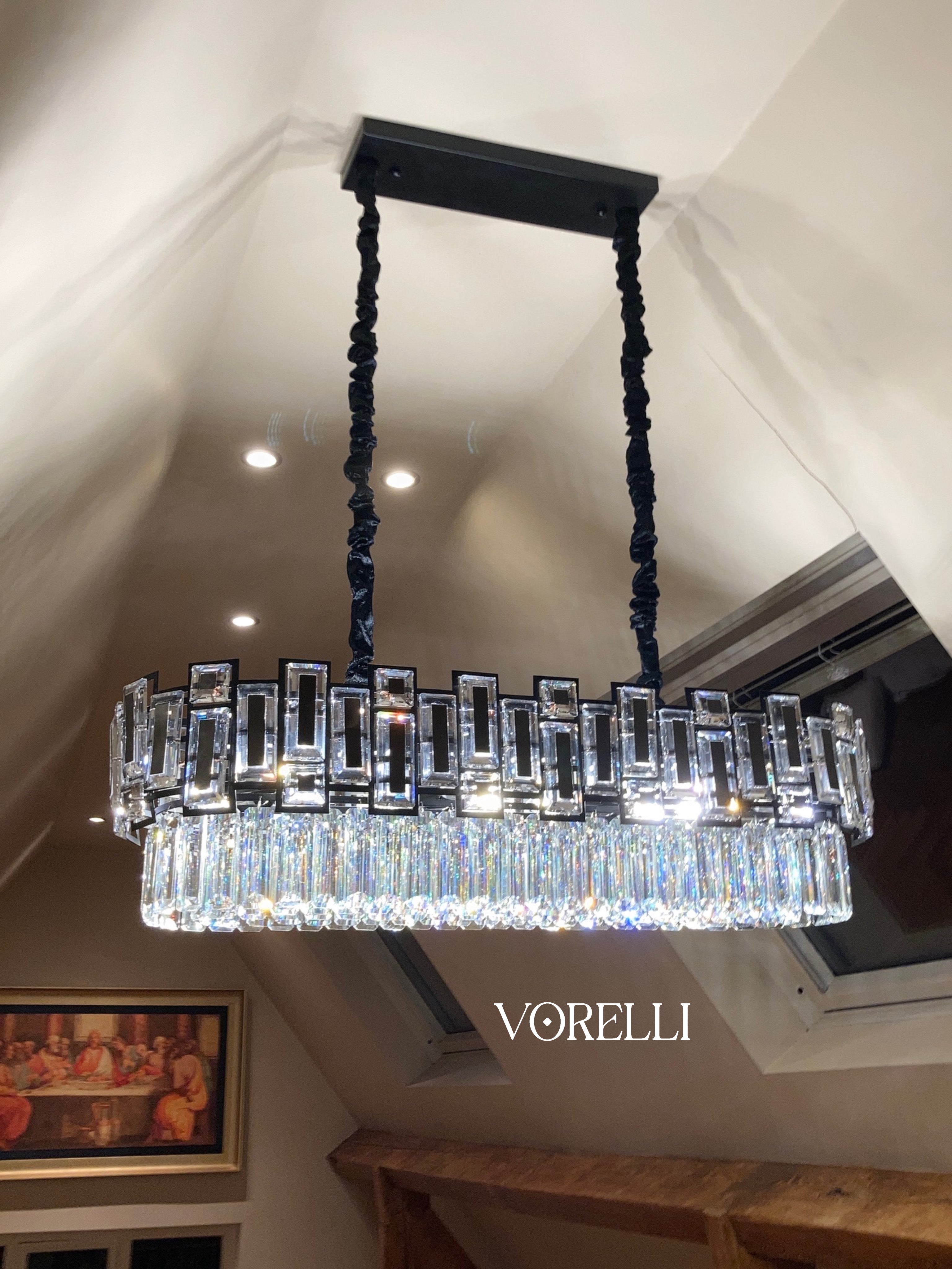 Belvedere Rectangular Chandelier