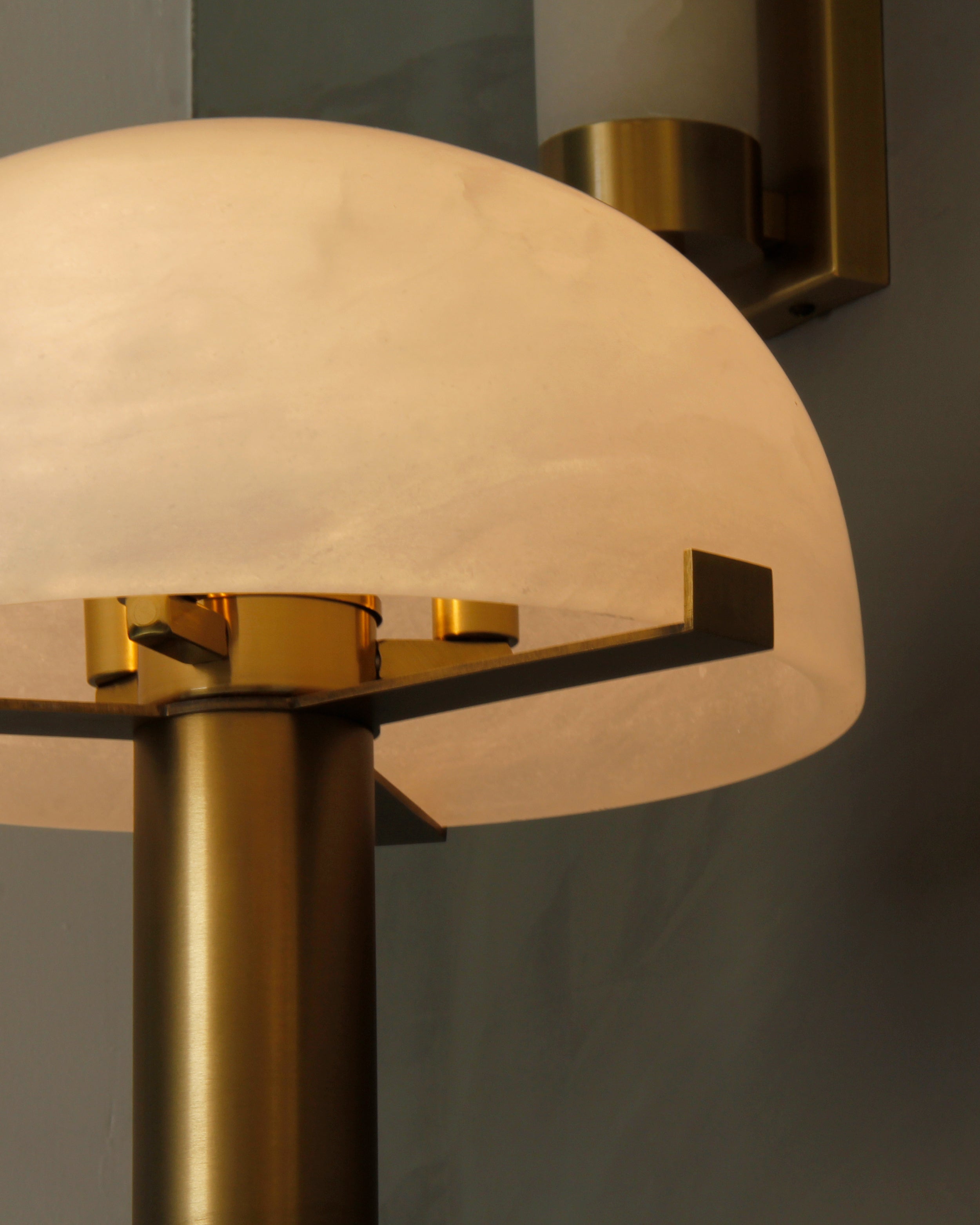 Dome Marble Table Lamp