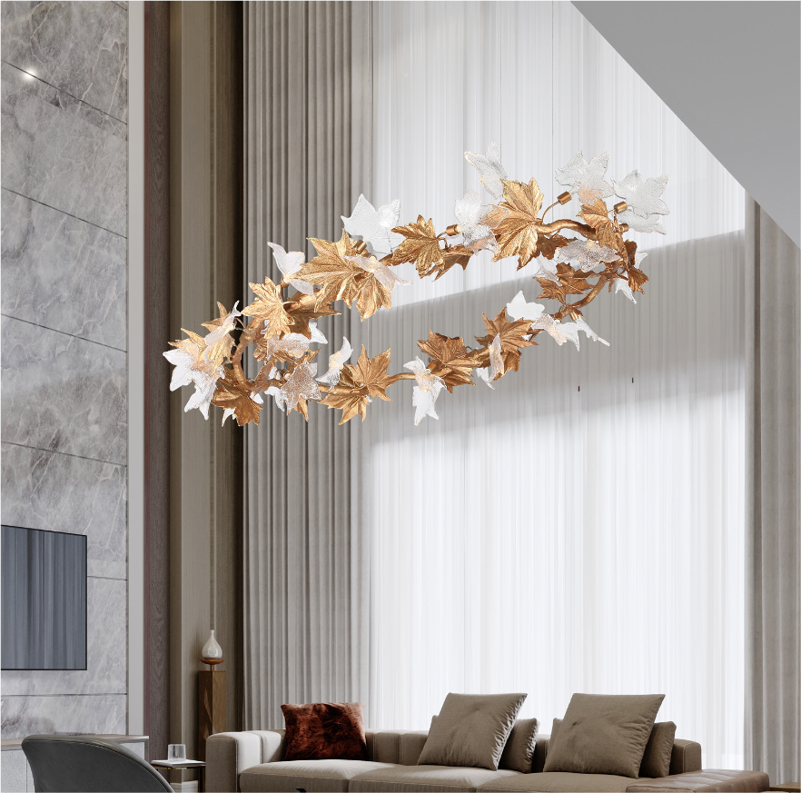 Maple Grove Circular Chandelier