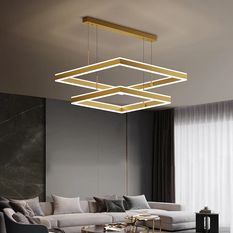 Verzanno Double Circular Chandelier