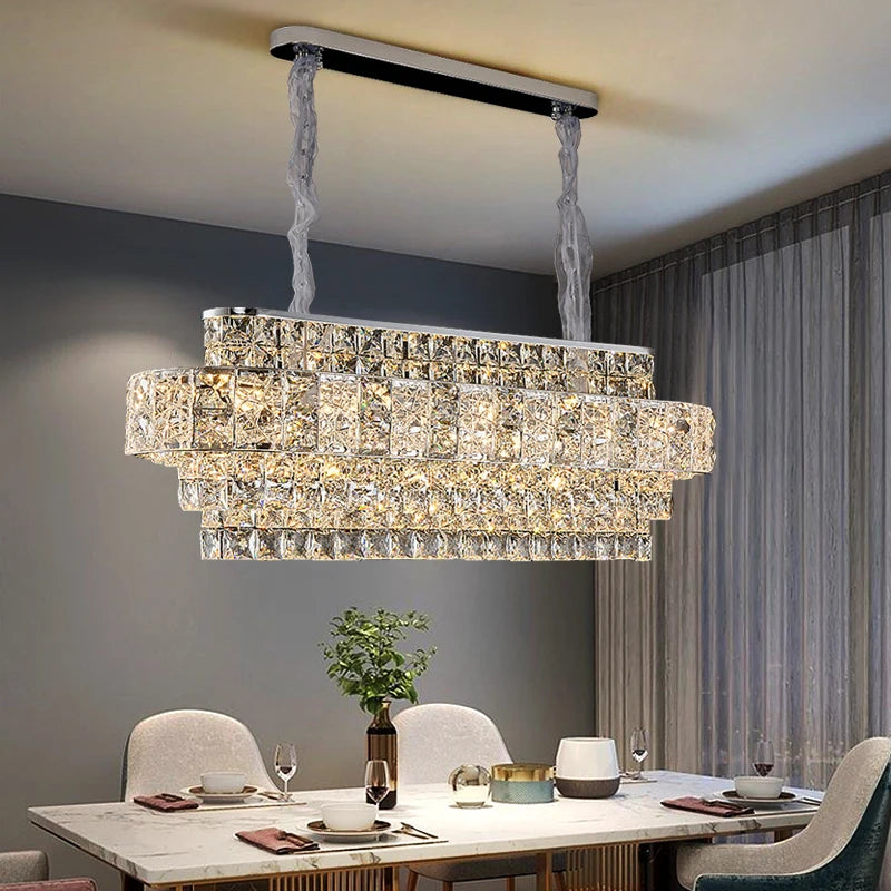 Stefano Rectangular Chandelier