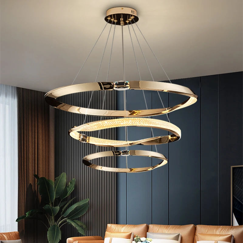 Belgravia Trio Circular Chandelier