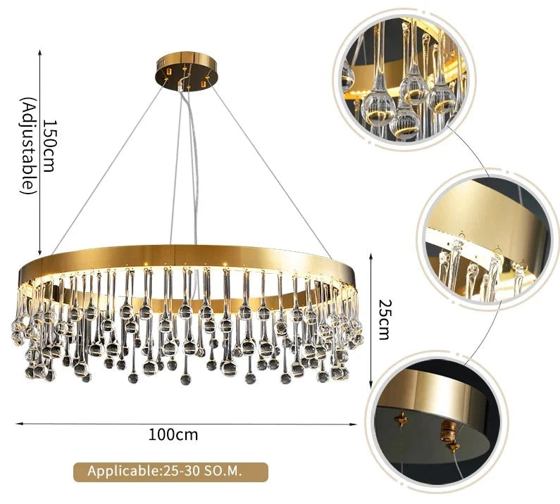 Mancini Circular Chandelier