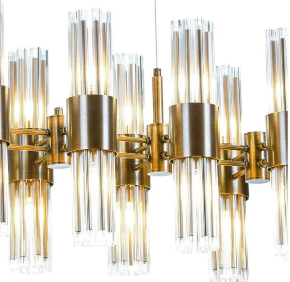 Victoria Rectangular Chandelier II