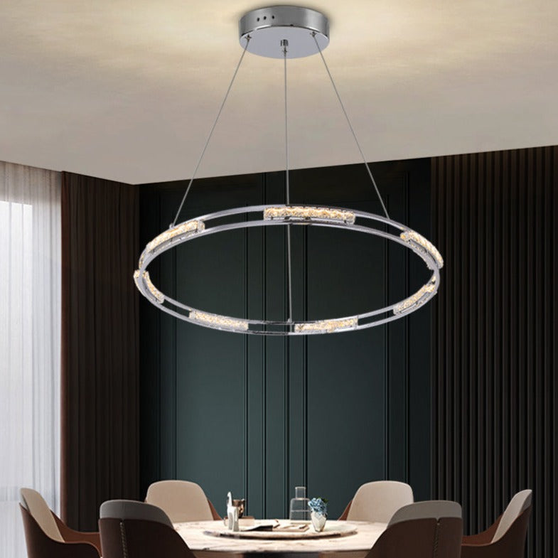 Vermacelli Ring Circular Chandelier