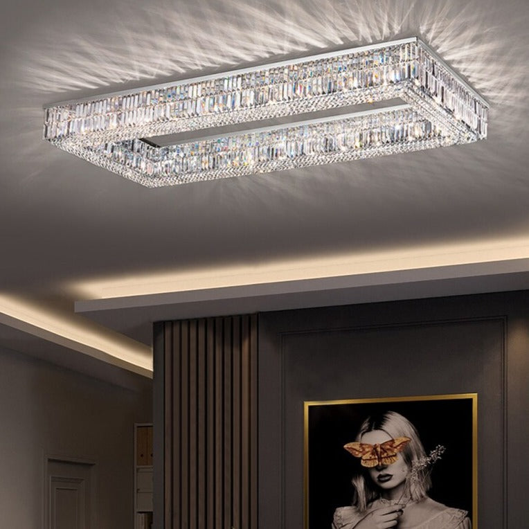 Chartrons Rectangular Ceiling Light