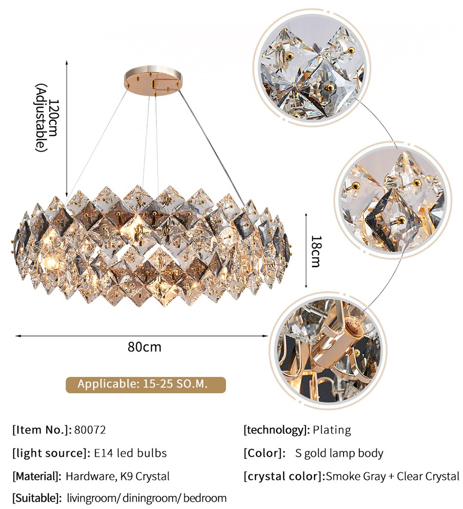 Thirlmere Circular Chandelier